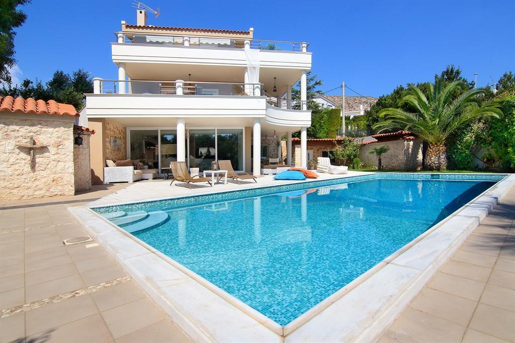 Luxury Villa Sea Melody Palaiá Fókaia Exterior foto
