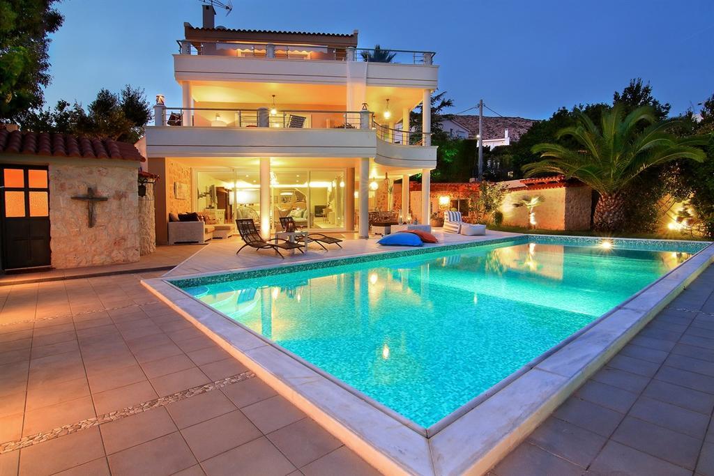 Luxury Villa Sea Melody Palaiá Fókaia Exterior foto